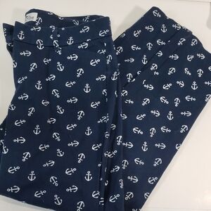 Old Navy Anchor Patterned Jeans